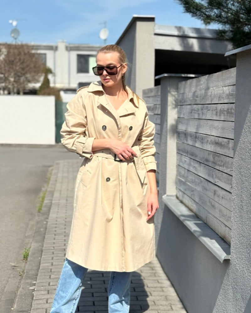 replay_trenchcoat_kremovy_damsky_M
