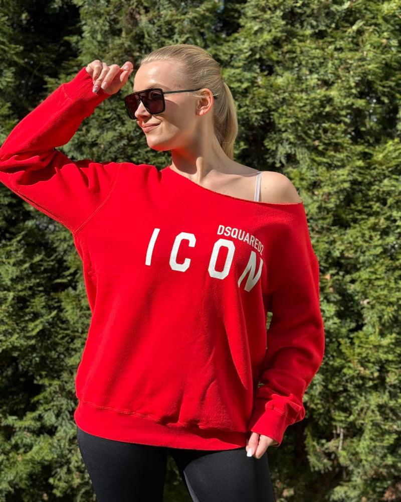 mikina_dsquared2_cervena_damska_XS