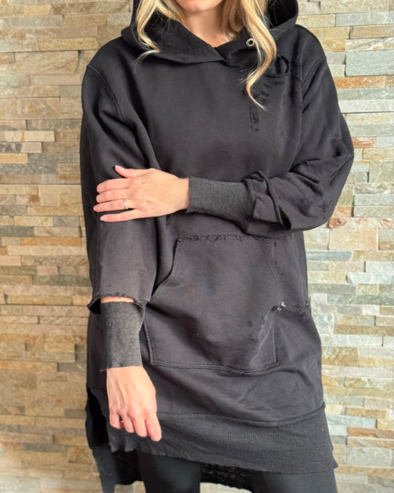 mikina_diesel_hoodie_dlouha_oversize_XS