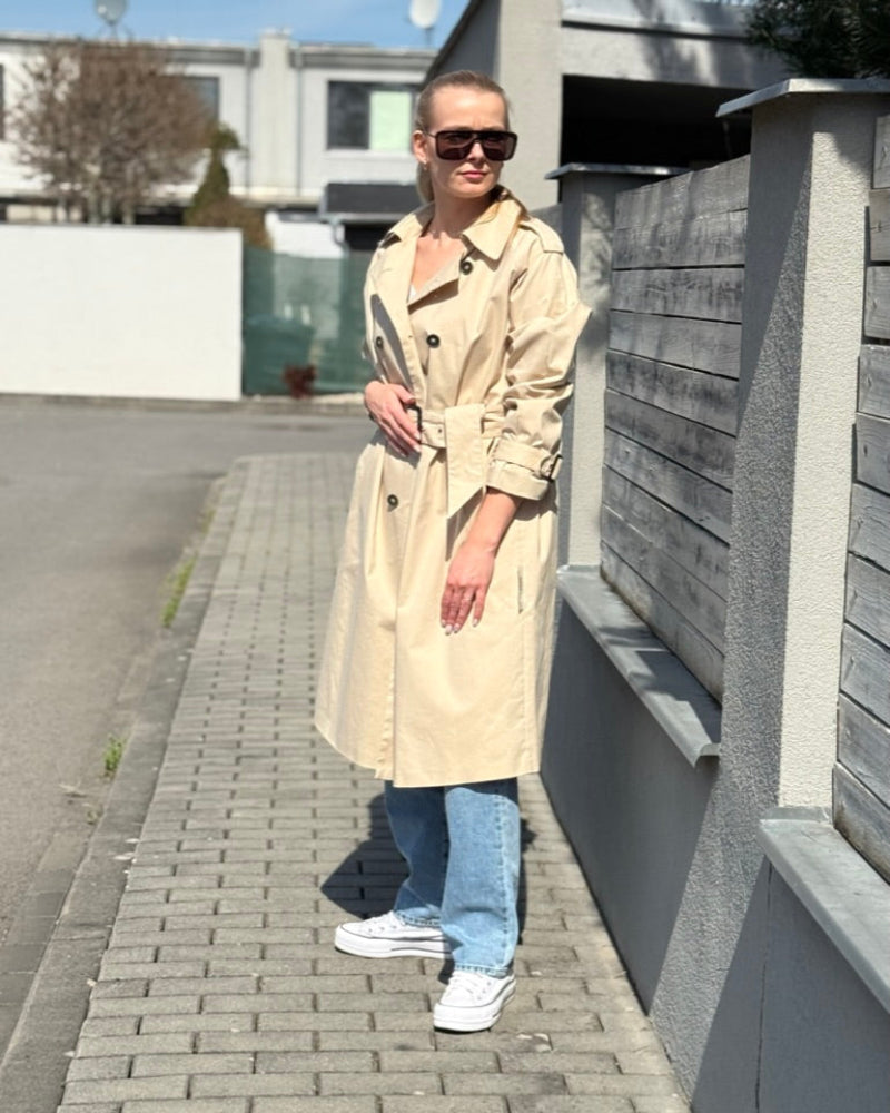 replay_trenchcoat_kremovy_damsky_M