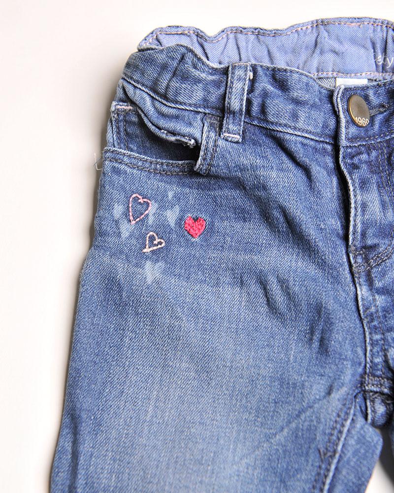 Gap children's jeans with embroidery