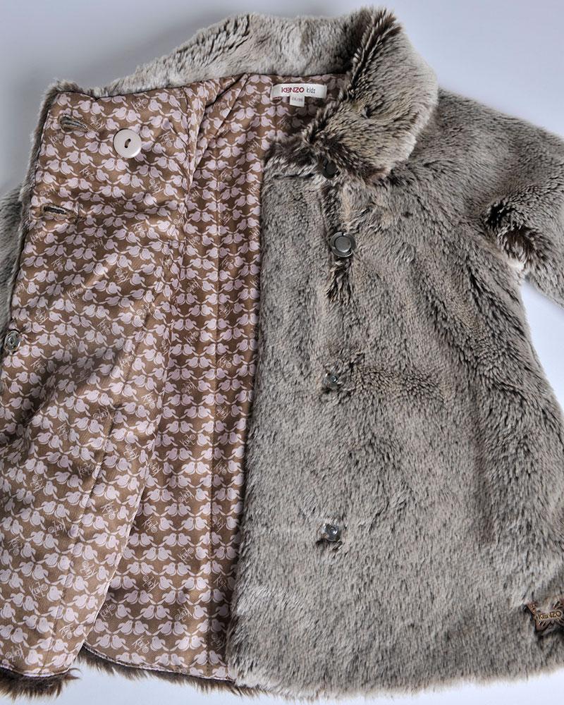 Children's coat Kenzo Kids brown