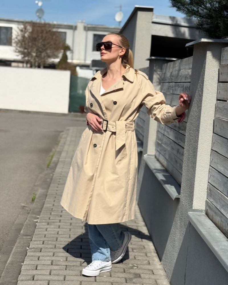 replay_trenchcoat_kremovy_damsky_M