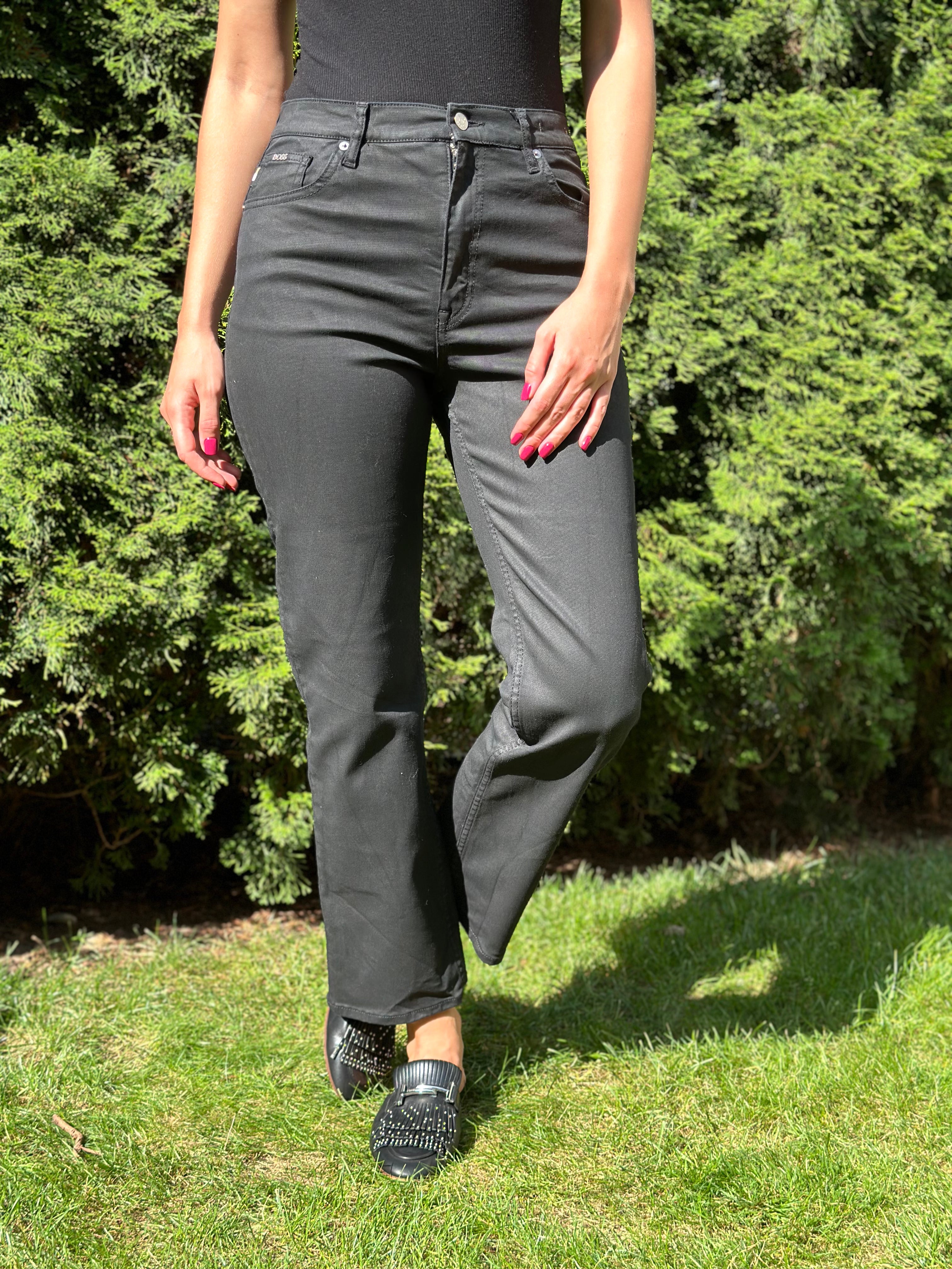 Women's jeans Hugo Boss SUPER STRETCH gray