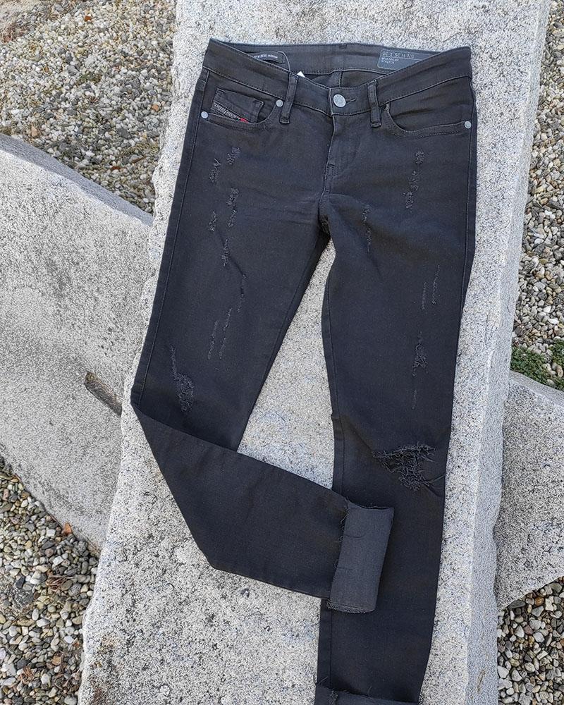 Diesel DNA women's jeans black