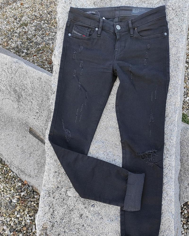 Diesel DNA women's jeans black