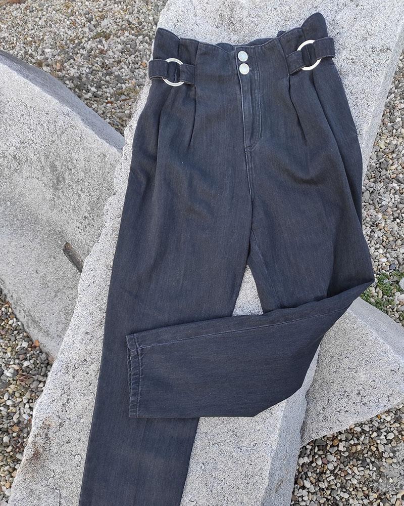 Women's jeans Pinko CARA FASHION CARROT black