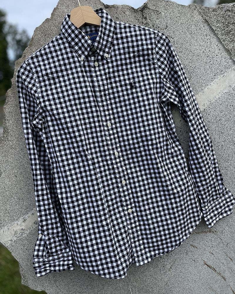 Košile dámská Ralph Lauren SLIM FIT kostkovaná