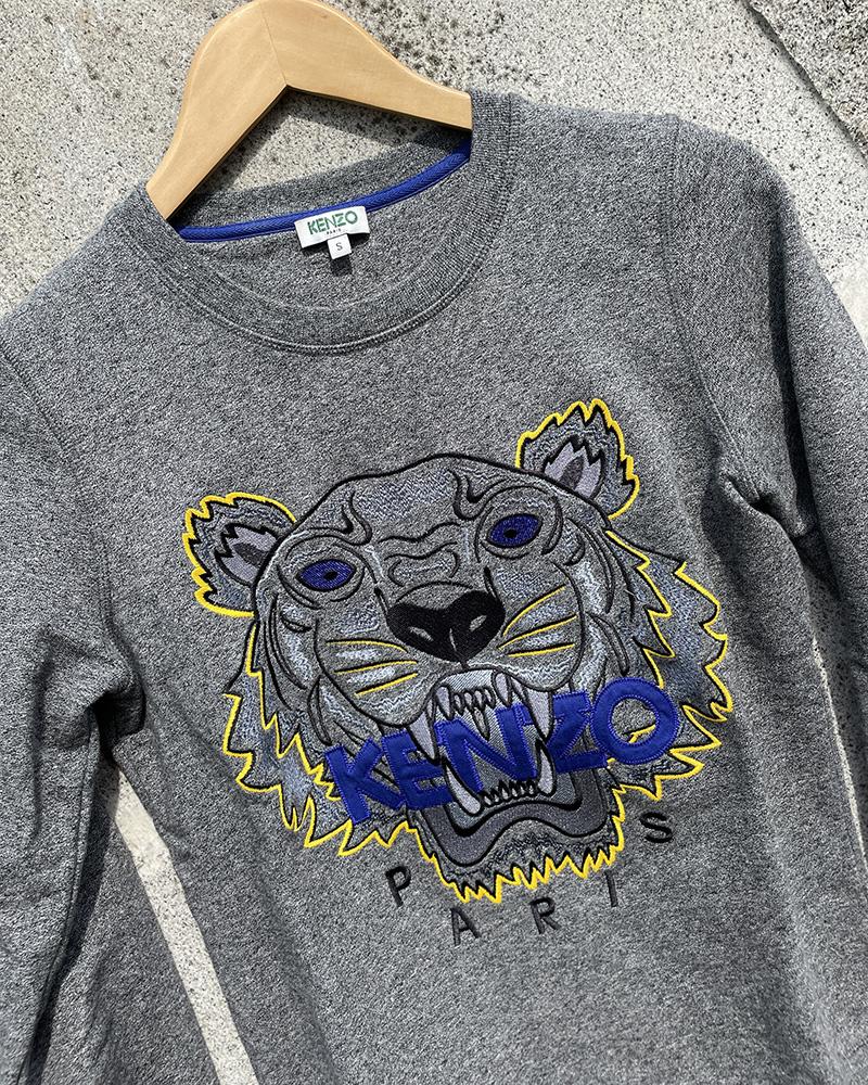 Women's sweatshirt Kenzo Jungle PARIS gray