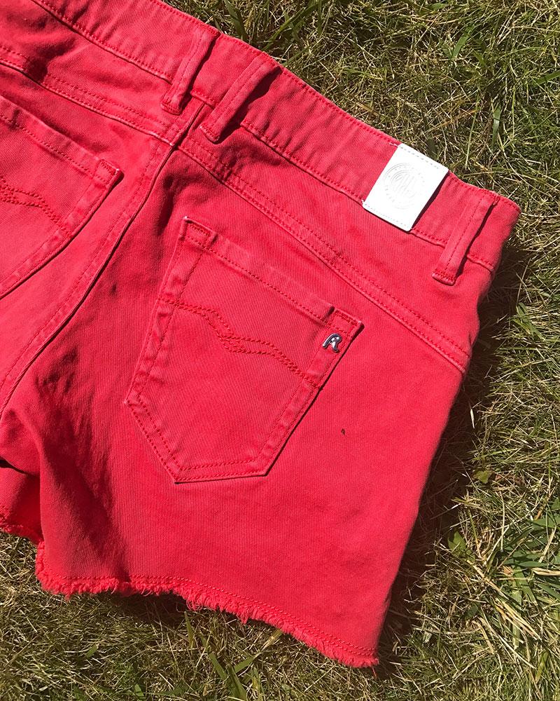 Children's shorts Replay red