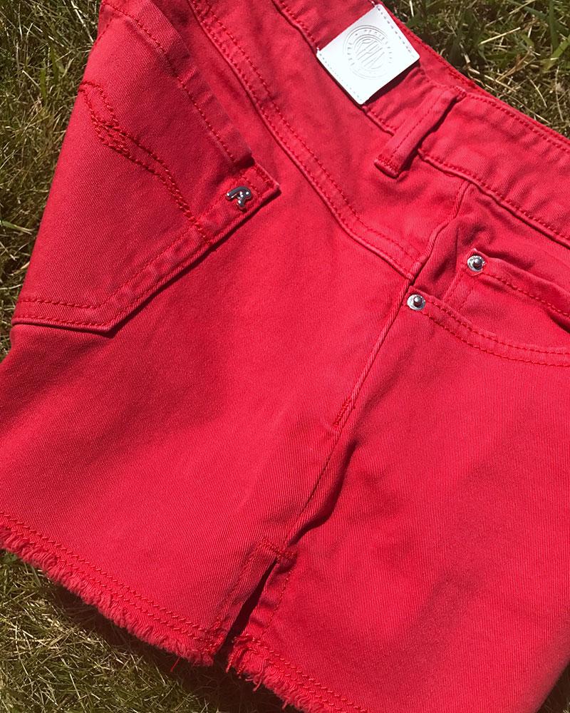 Children's shorts Replay red