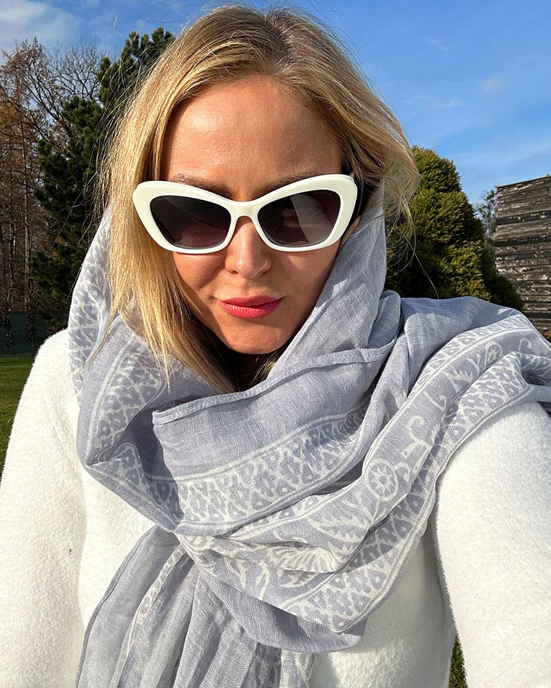 Women's Massimo Dutti linen scarf