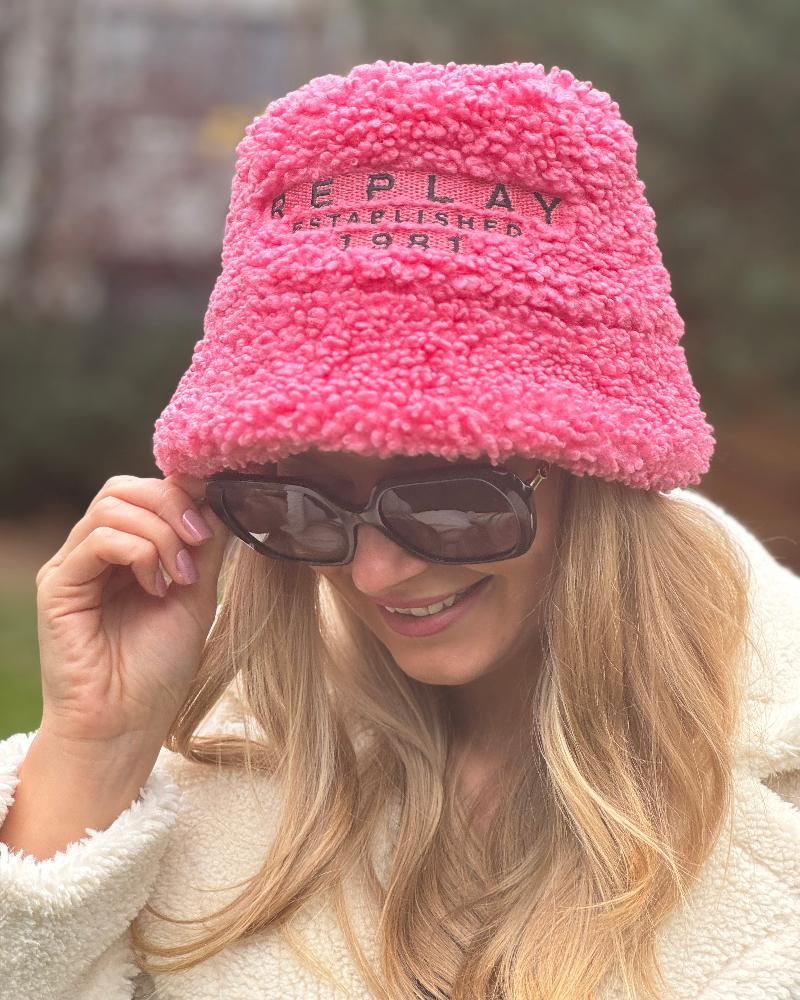 klobouk_replay_ruzovy_S/M