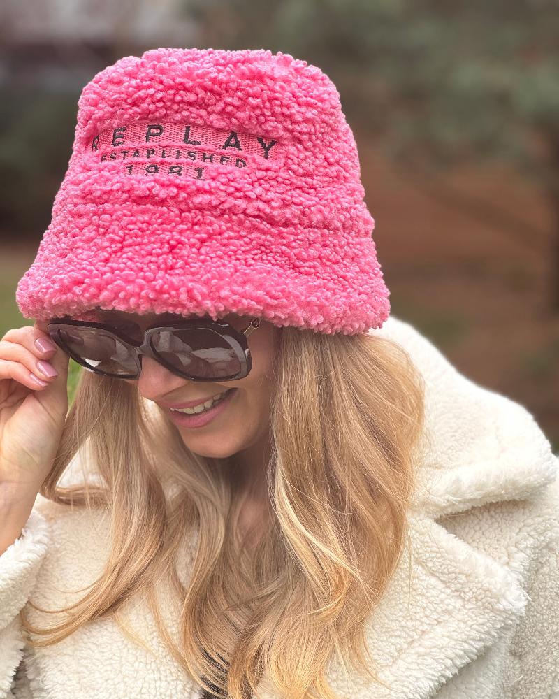 klobouk_replay_ruzovy_S/M