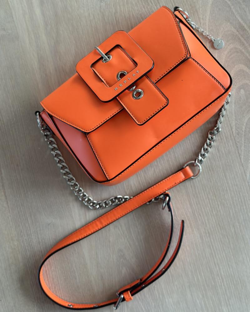 Kabelka REPLAY oranžová