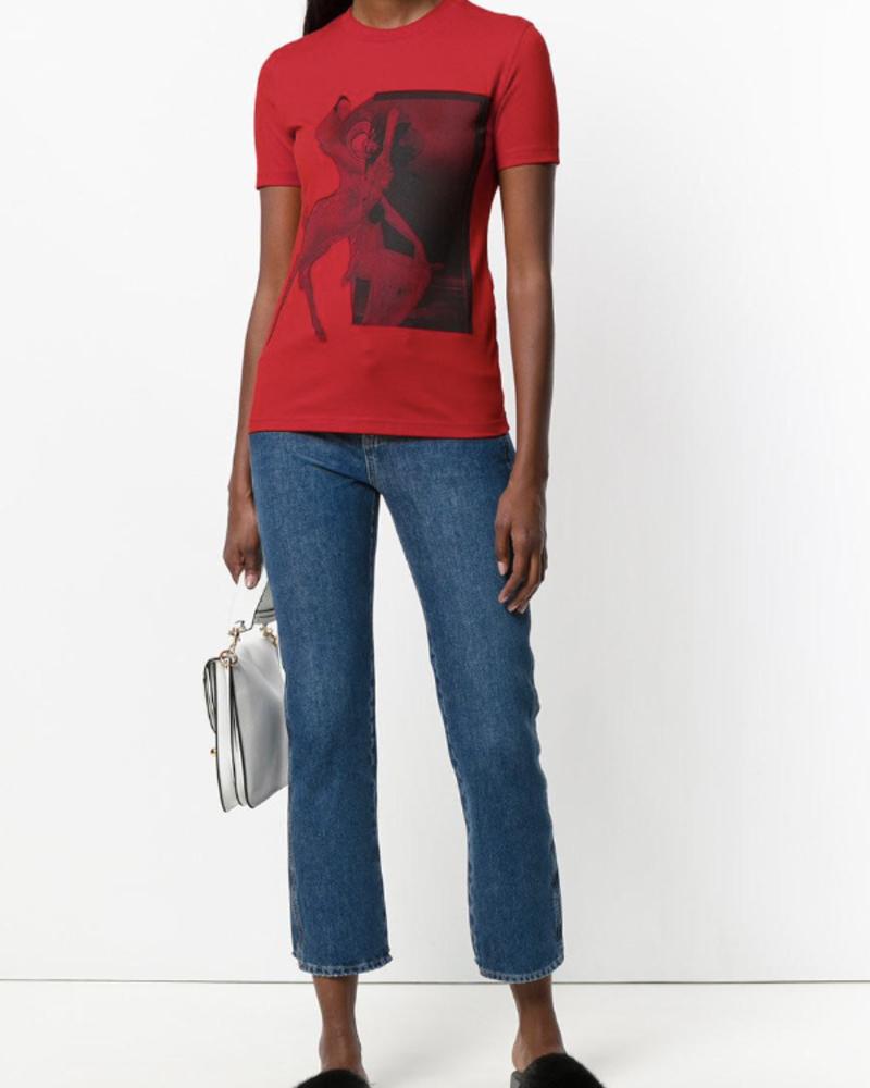 T-shirt women's Givenchy red Bambi
