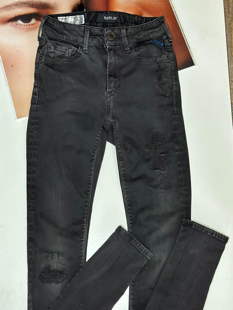 Džíny dámské Replay LUZIEN černé