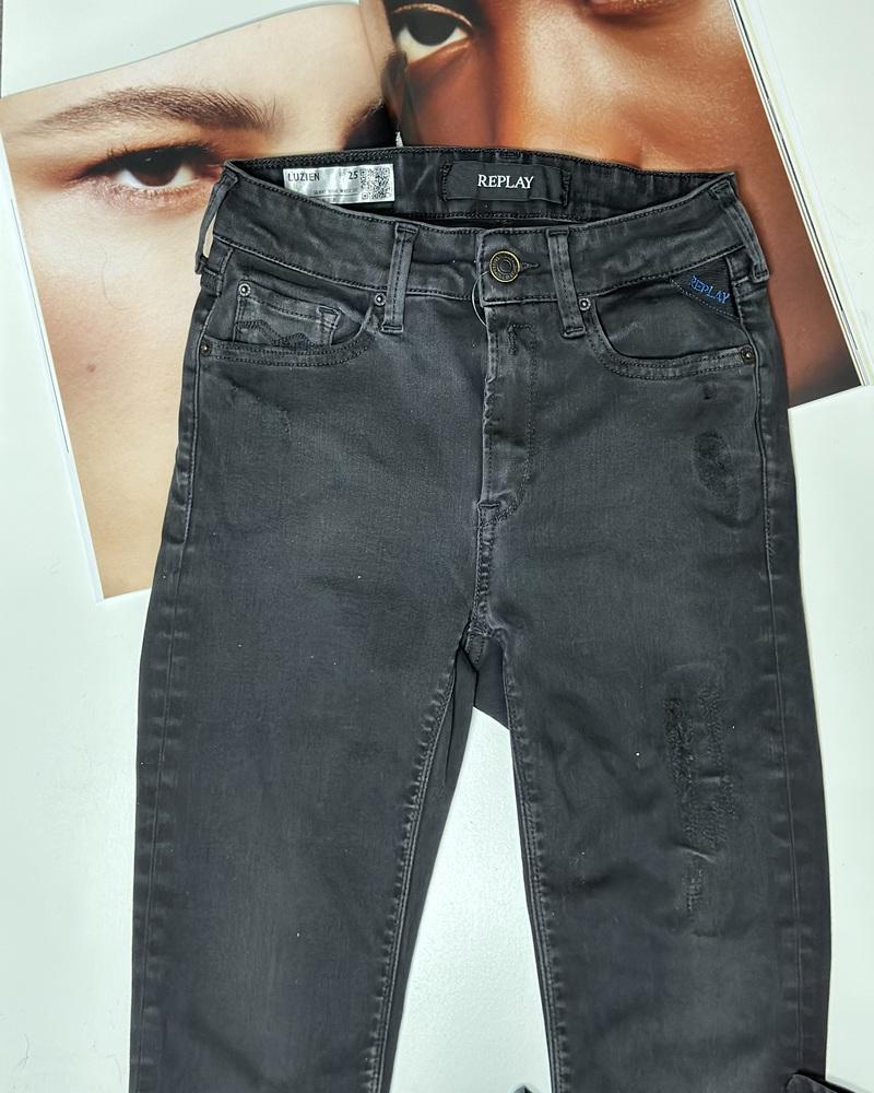 Džíny dámské Replay LUZIEN černé