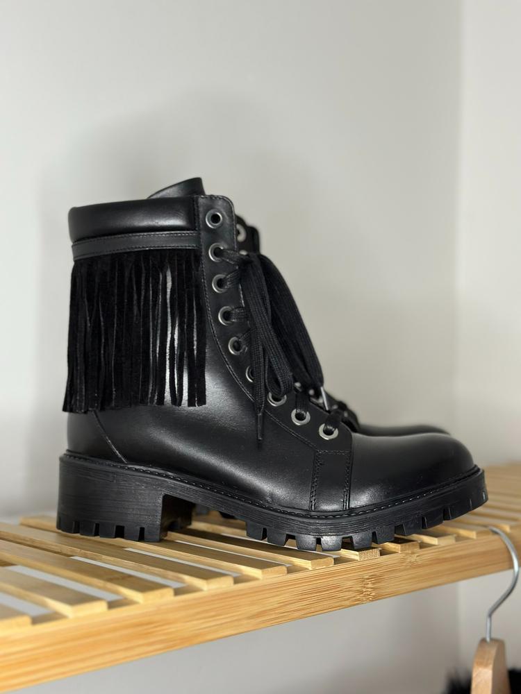 Women's boots Twinset ANFIBIO CON FRANGE