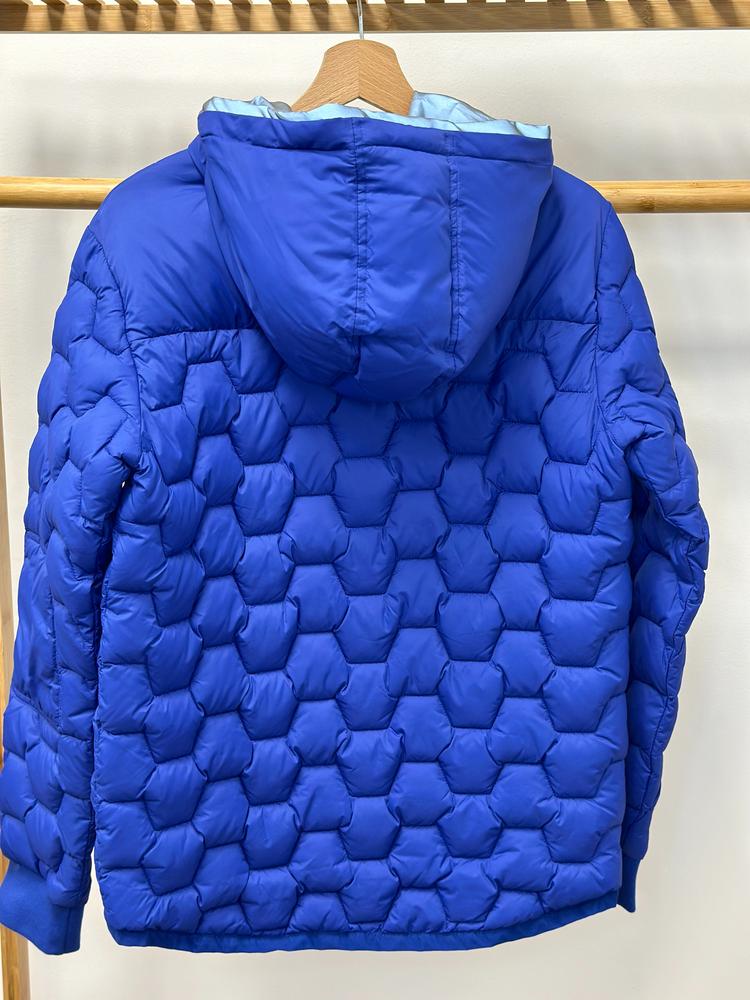 Bunda dětská Replay prošívaná modrá