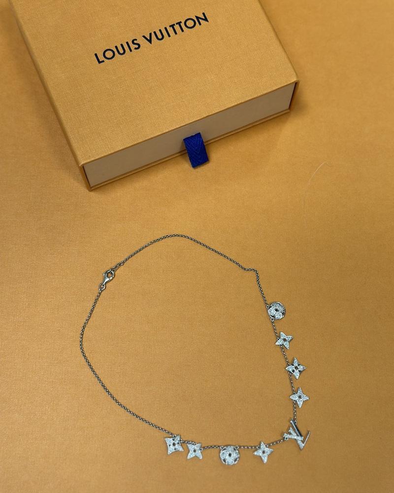 Náhrdelník dámský Louis Vuitton s diamanty