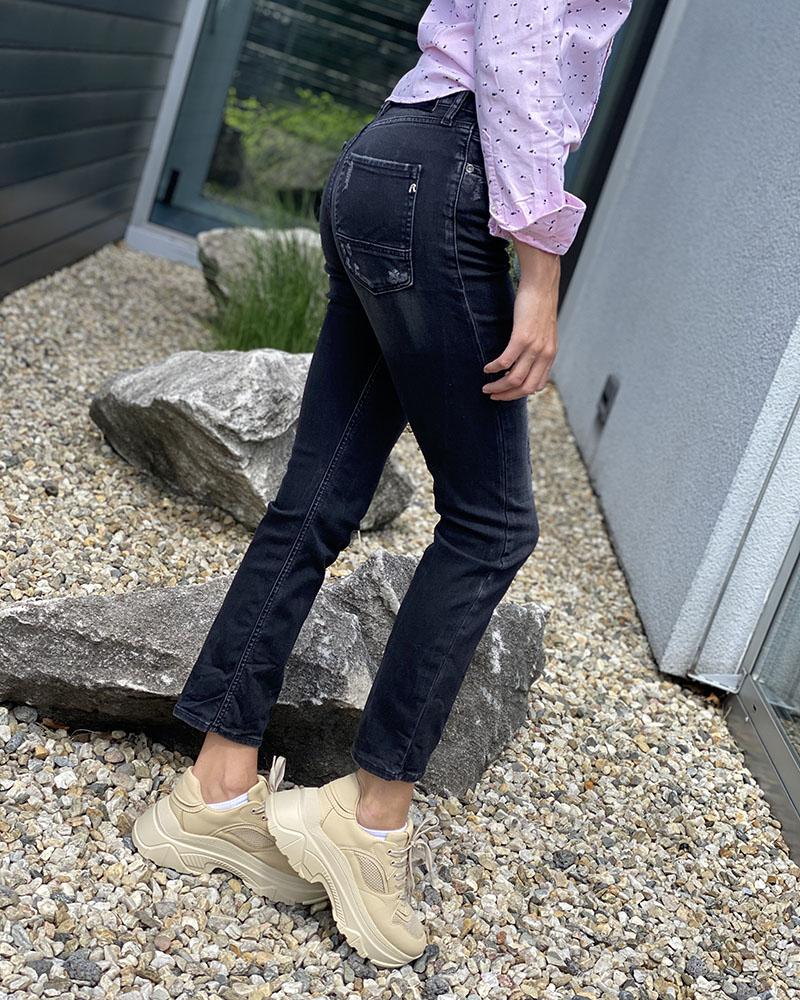 Children's jeans Replay ERGONOMIC SLIM grey-black