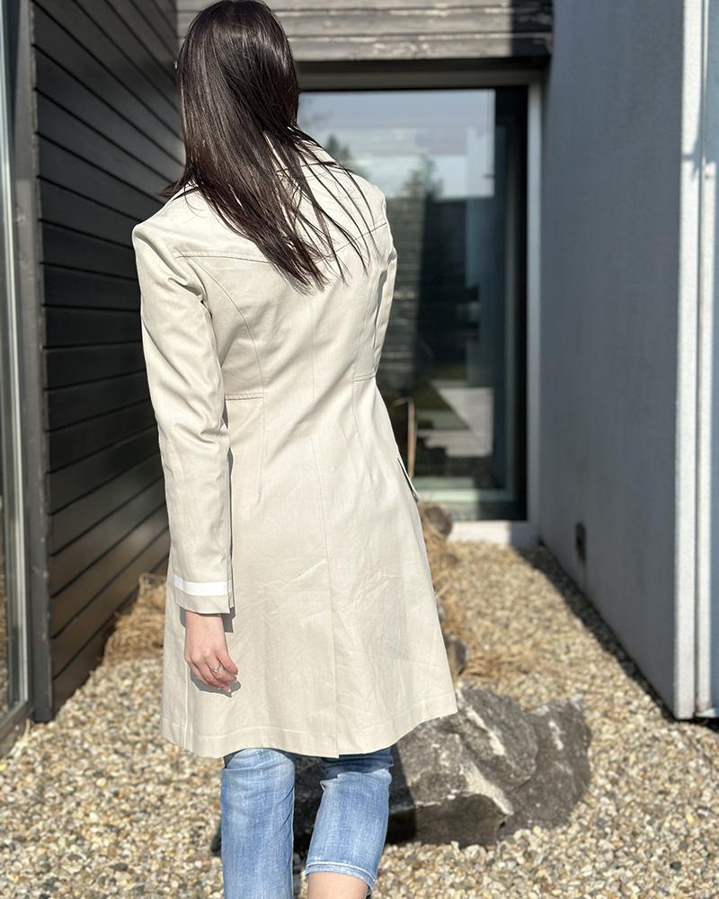 Women's Sportmax cream gray coat