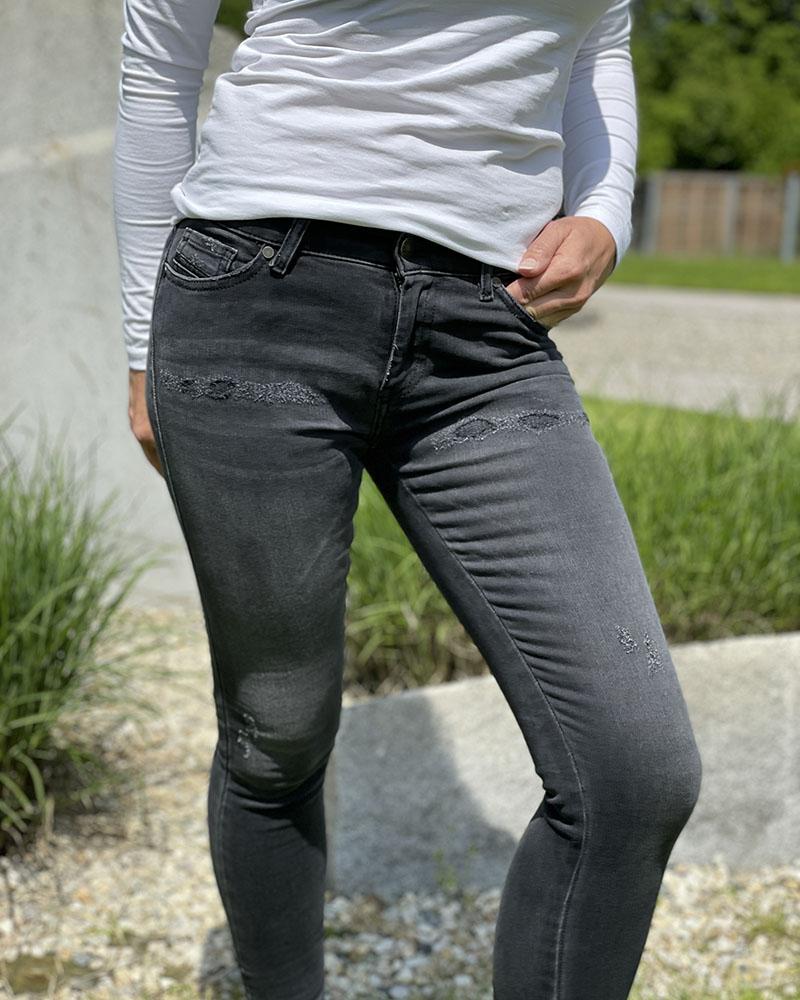 Women's jeans Diesel SLANDY gray