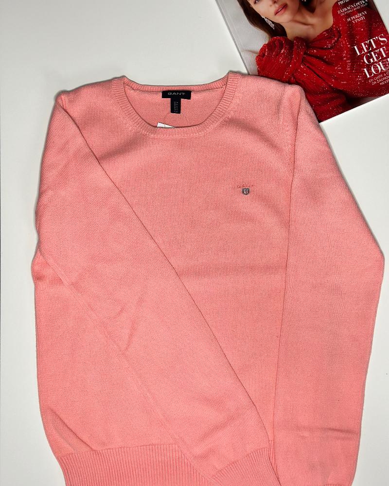 Women's sweater Gant salmon