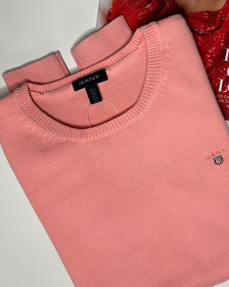 Women's sweater Gant salmon