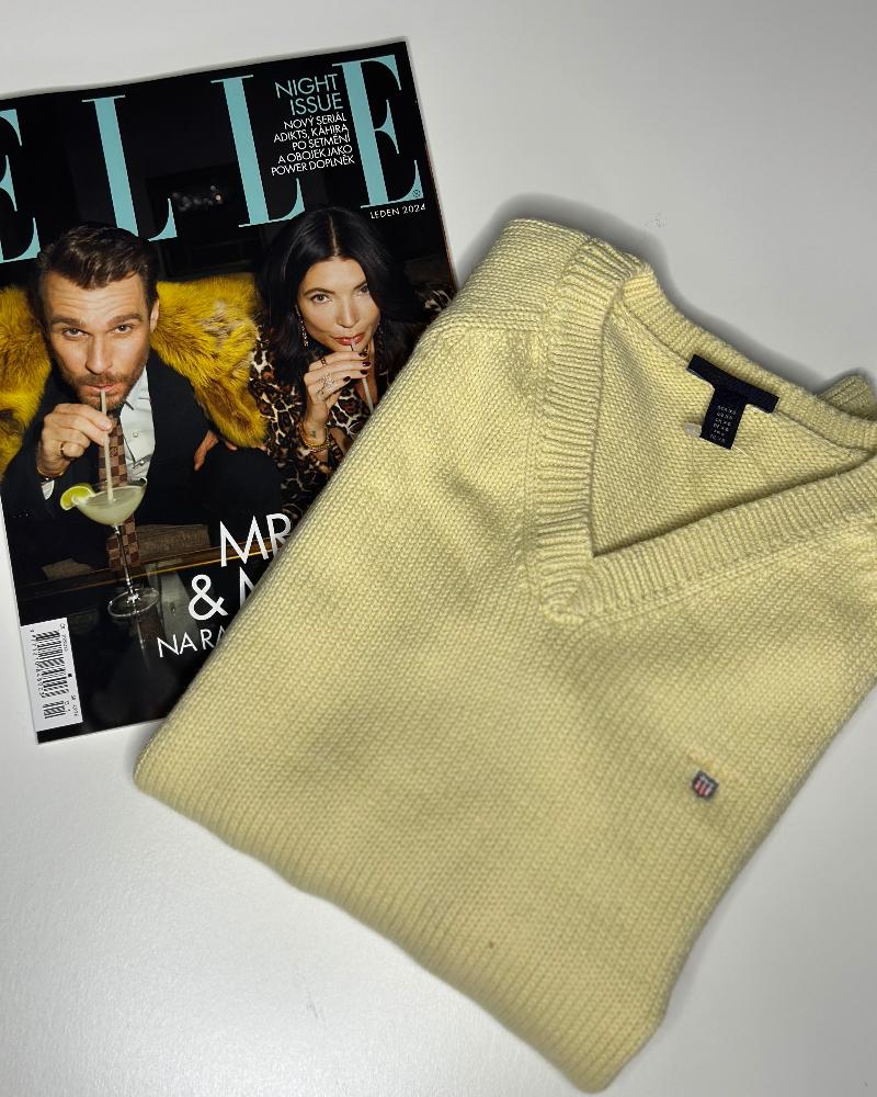 Women's sweater Gant yellow