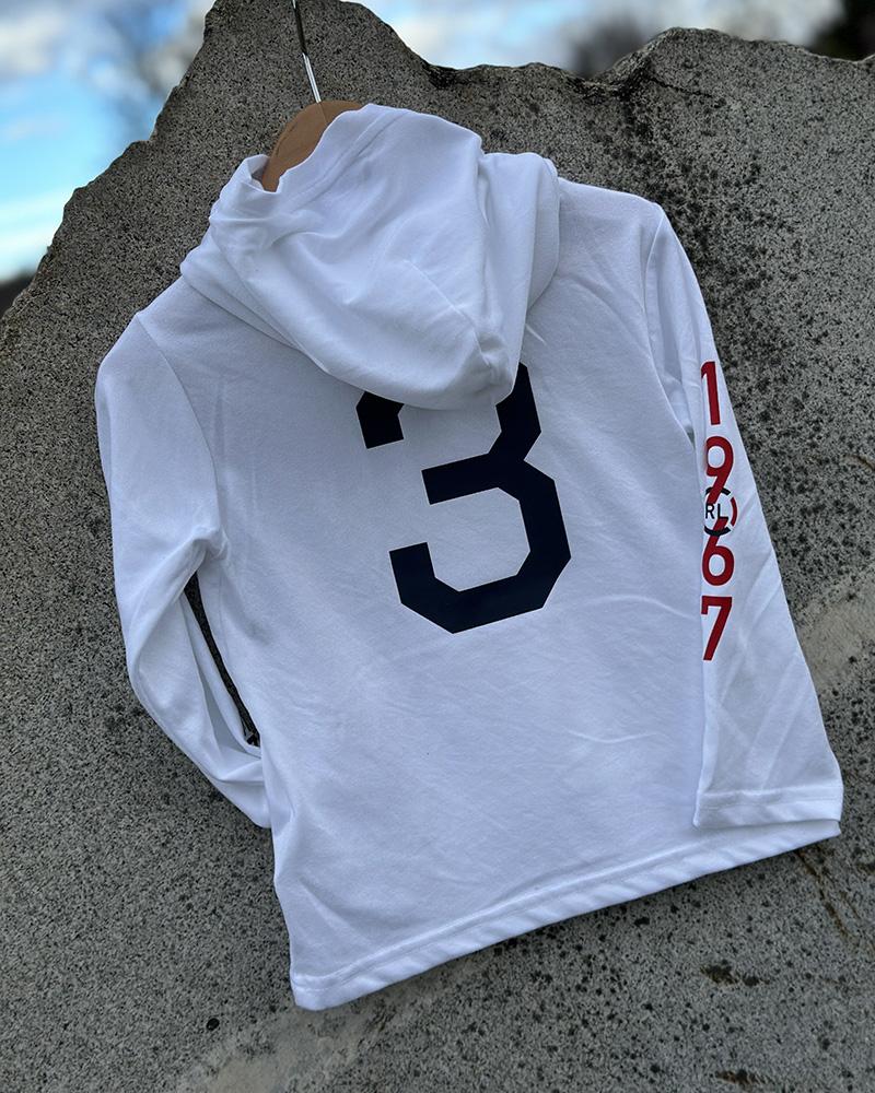 Mikina dětská Ralph Lauren bílá