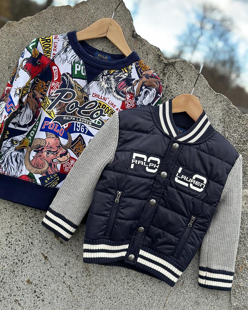 Mikina dětská Ralph Lauren barevná