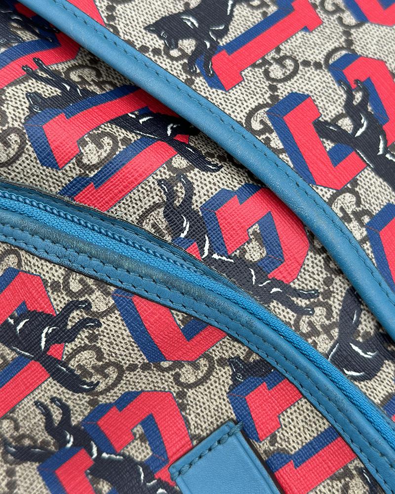 Přebalovací taška Gucci MUMBAG BABY barevná