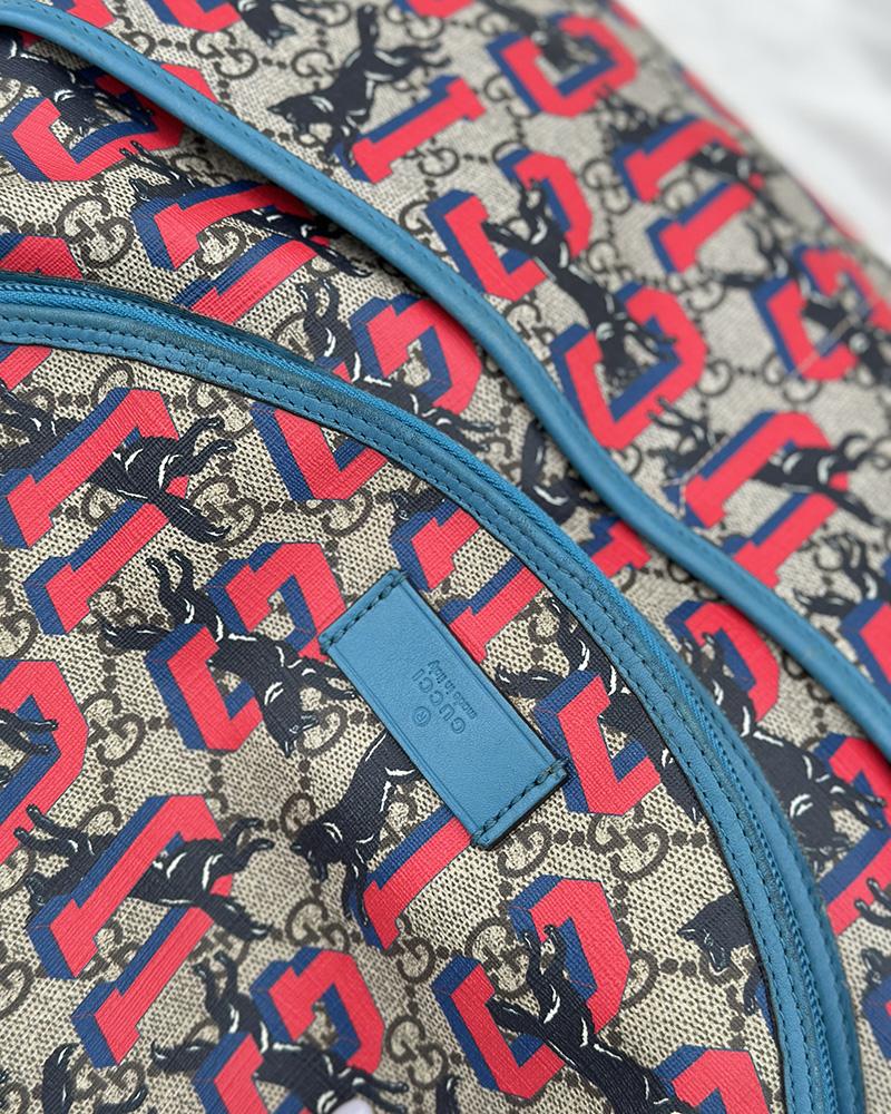 Přebalovací taška Gucci MUMBAG BABY barevná