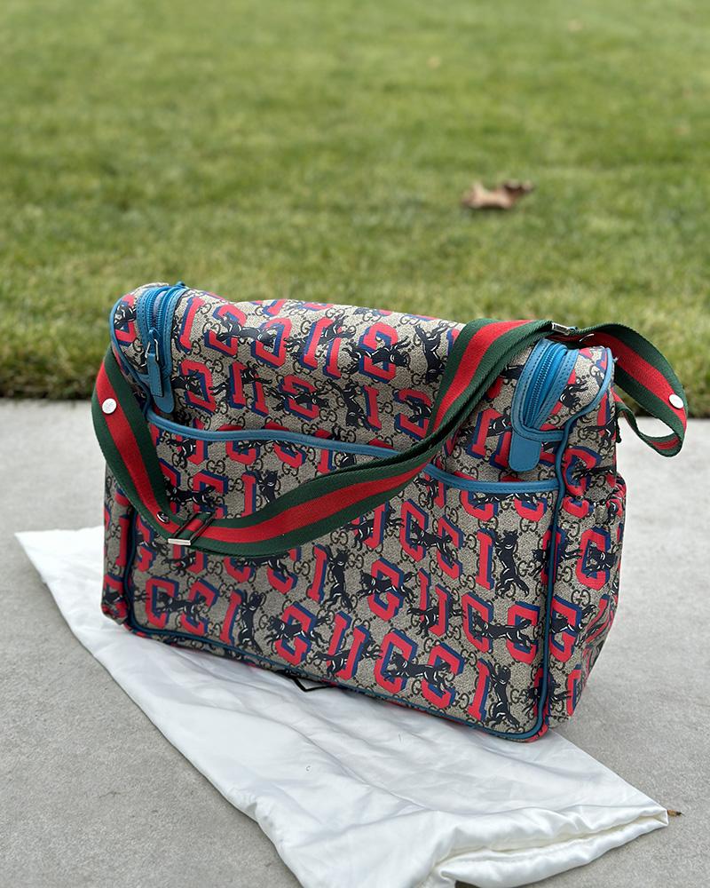 Changing bag Gucci MUMBAG BABY colored
