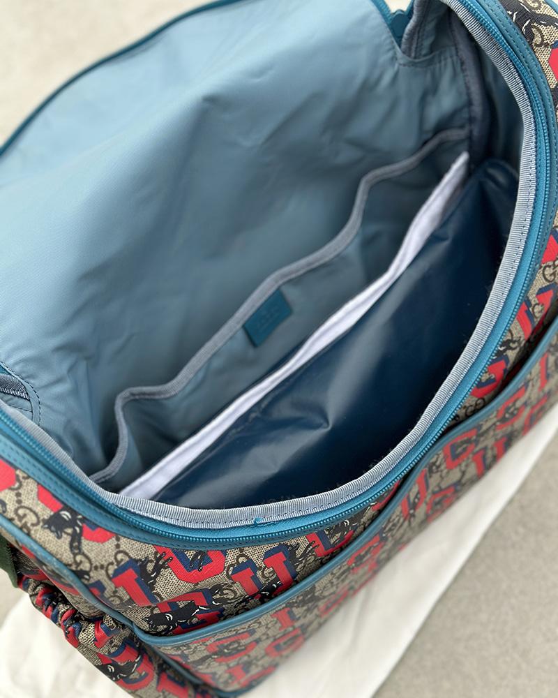 Přebalovací taška Gucci MUMBAG BABY barevná