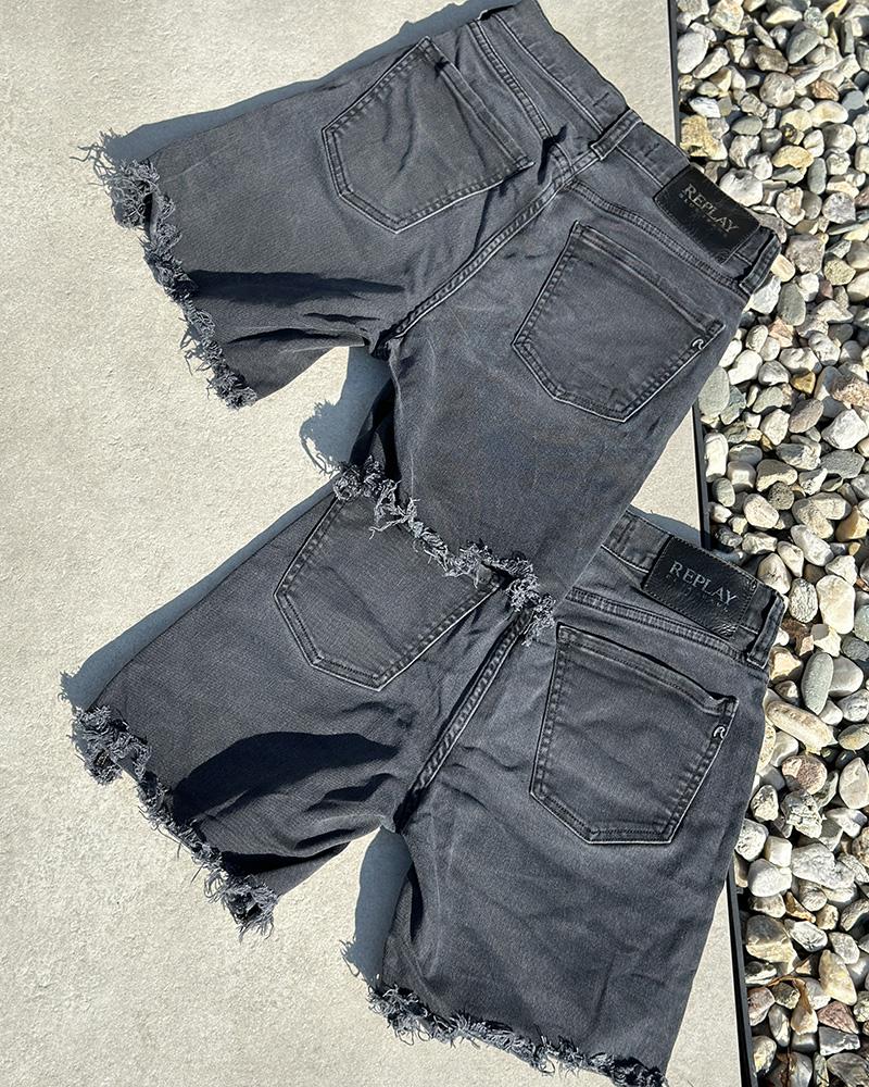 Kraťasy dámské Replay s vysokým pasem