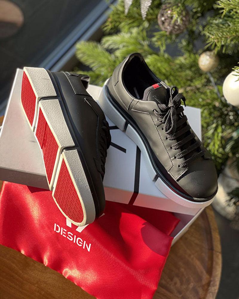 Tenisky dámské VDesign černé pogumované