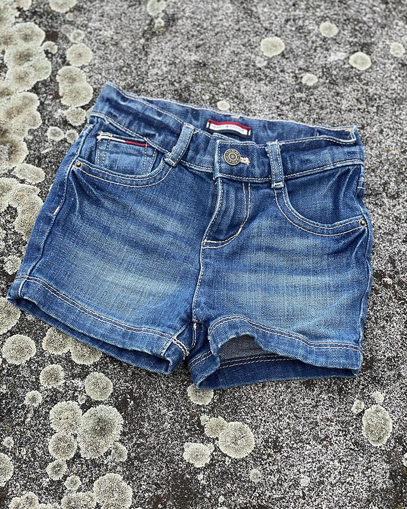 Kraťasy dětské Tommy Hilfiger modré