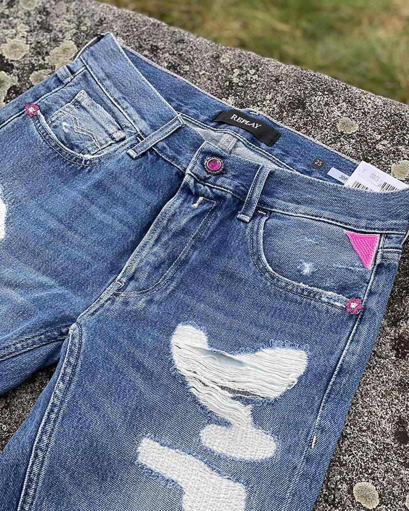 Women's jeans Replay JOPLYN torn look