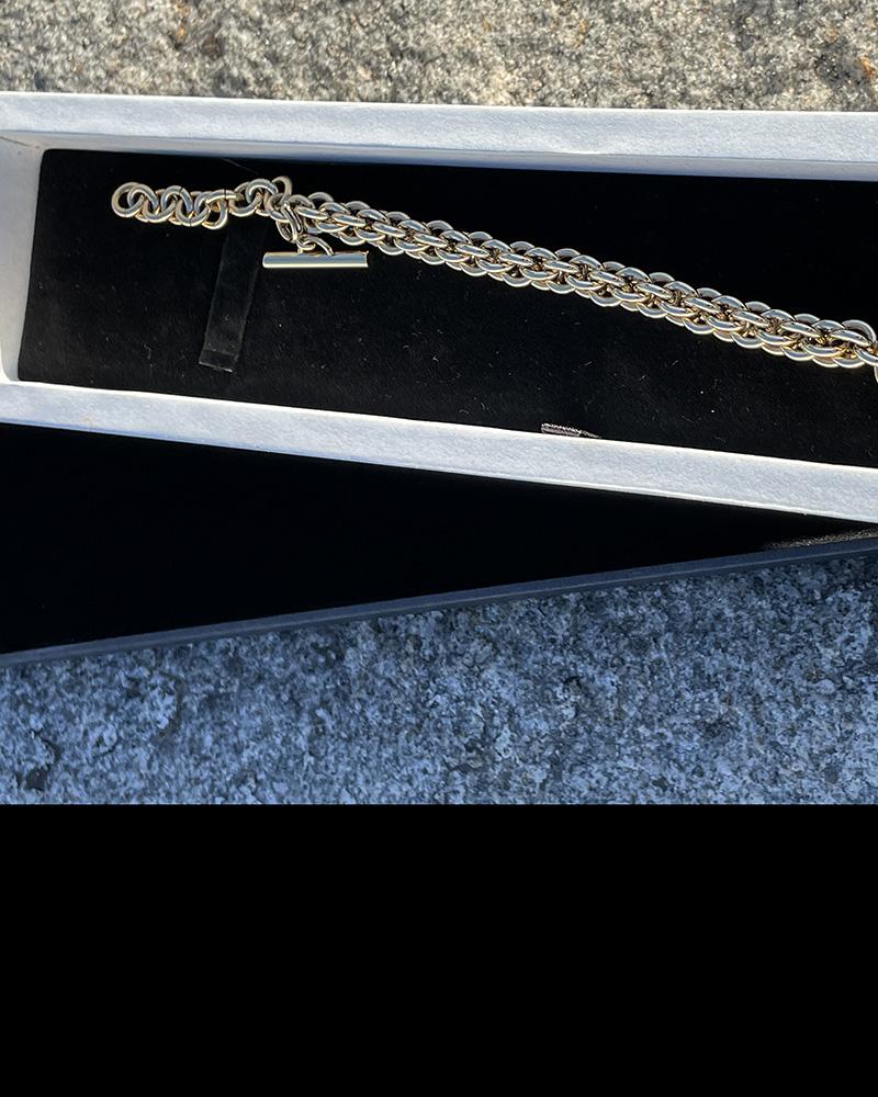 Women's watch Mexx golden on a chain