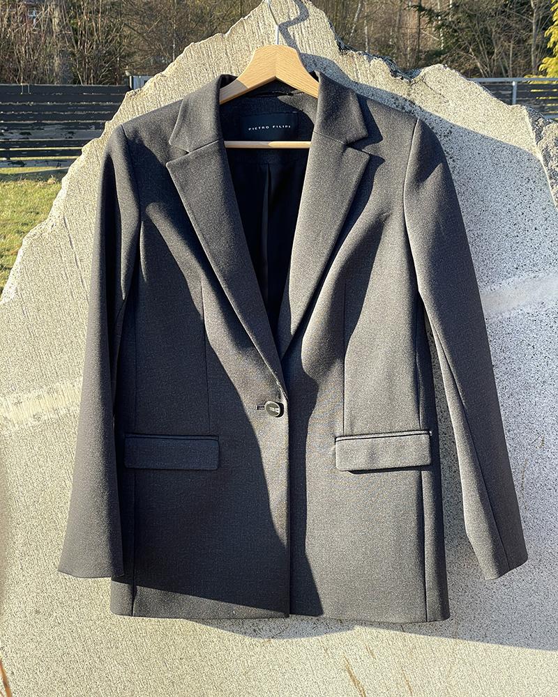 Women's jacket Pietro Filipi dark gray