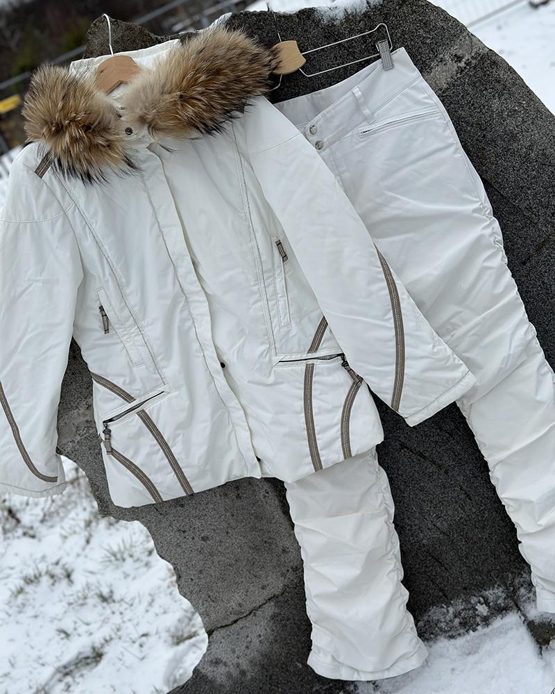 Ski jacket Sportalm DORLE cream
