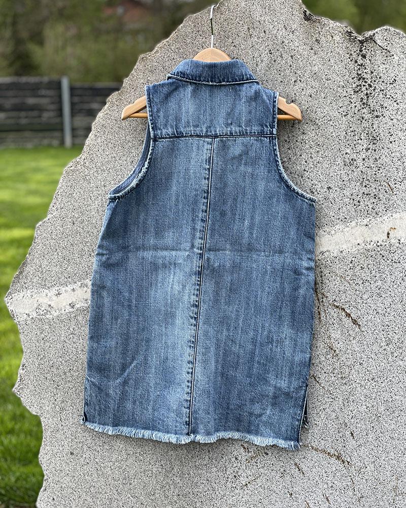 Šaty dětské OneTeaspoon MINI BRAXTON džínové