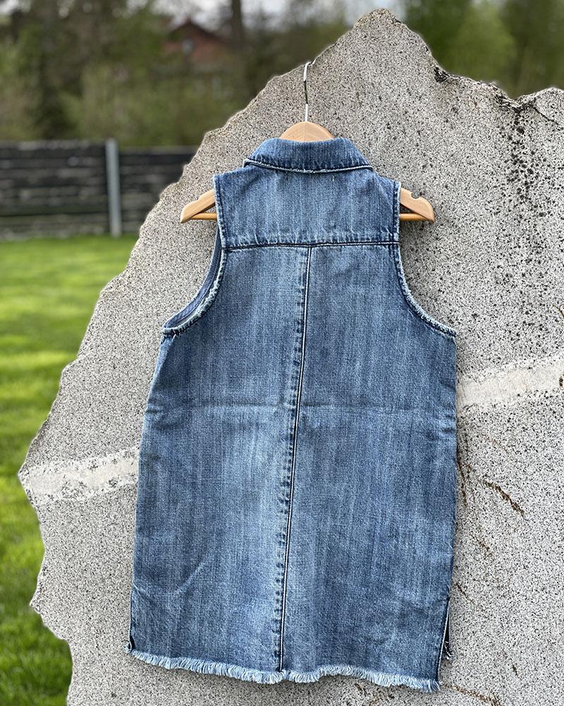 Šaty dětské OneTeaspoon MINI BRAXTON džínové