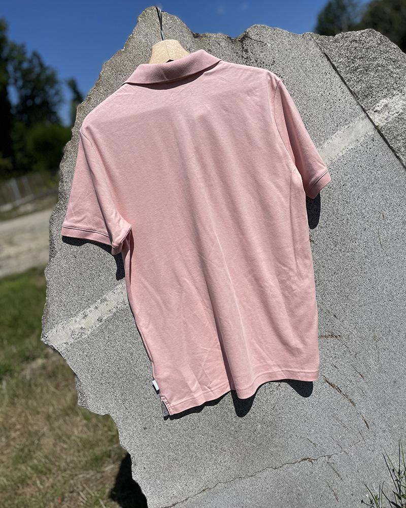 Polo triko pánské Calvin Klein SLIM FIT meruňkové