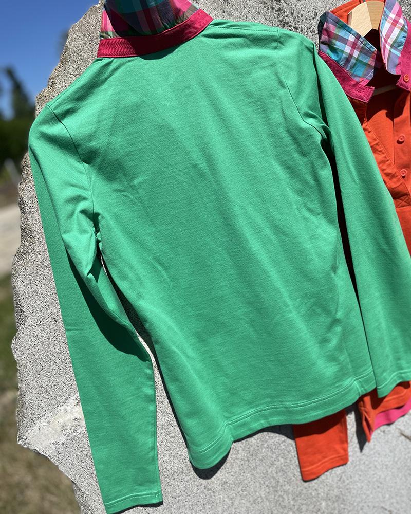 Gant women's polo shirt green
