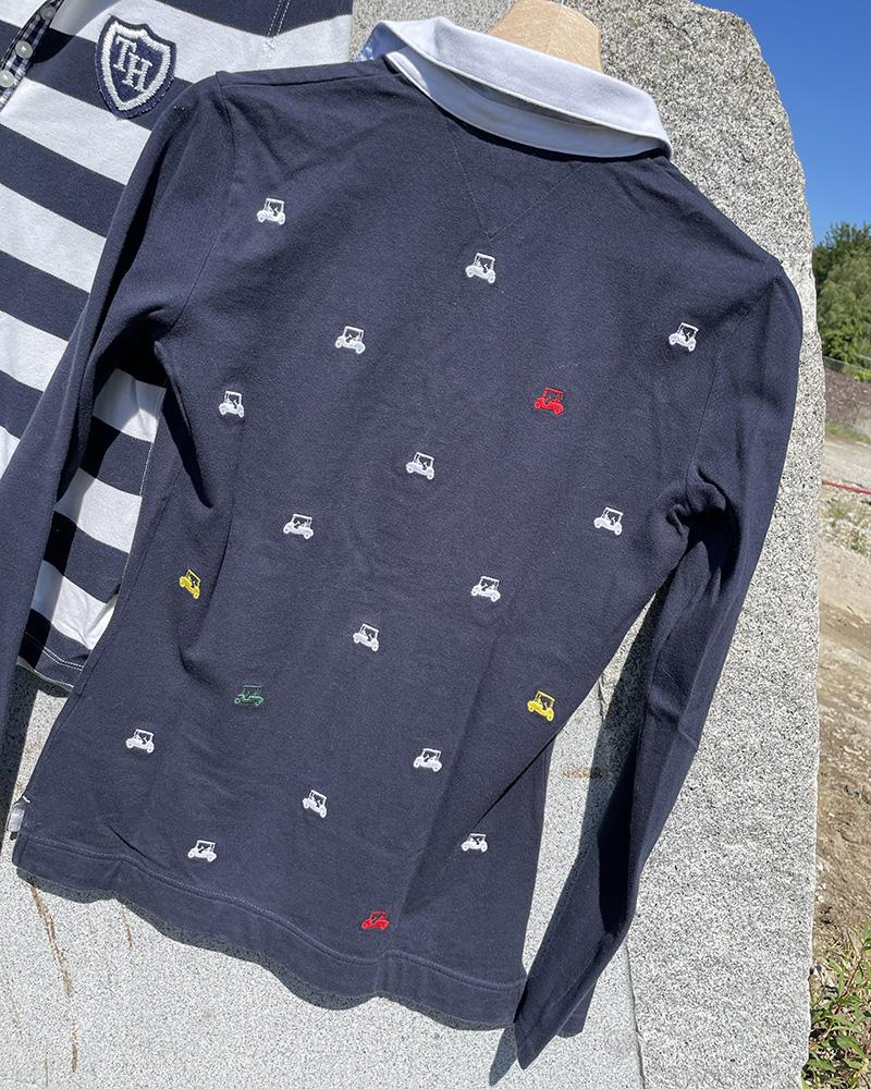 Polo triko dámské Tommy Hilfiger modré