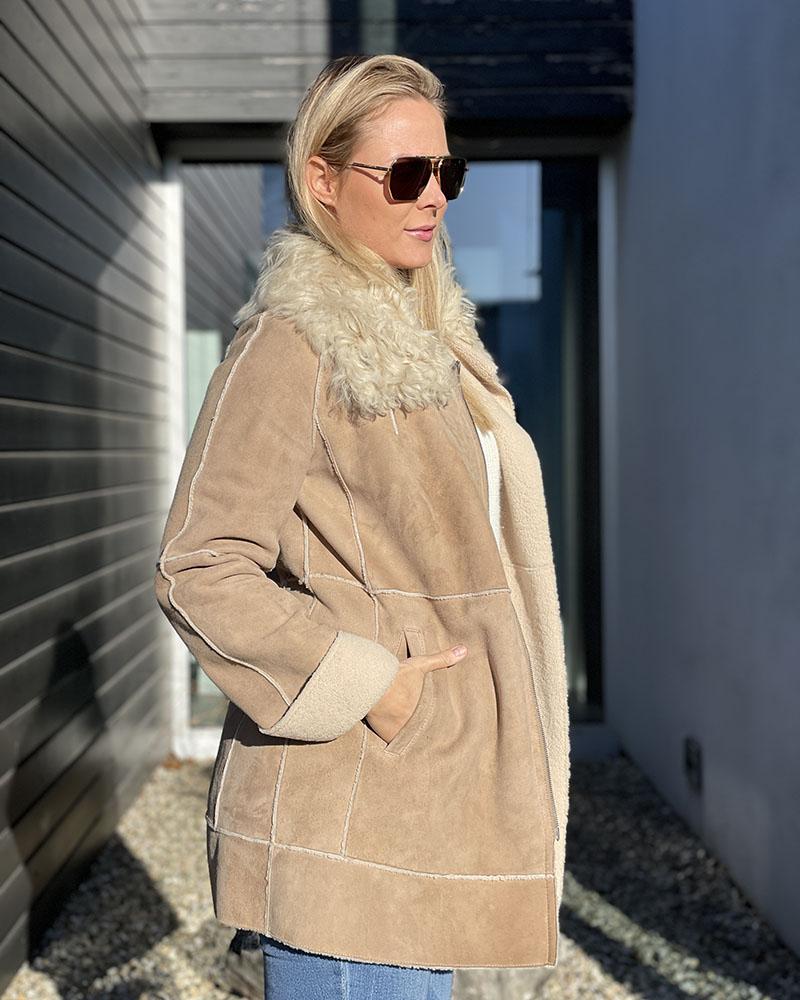 Luisa Cerano women's coat beige